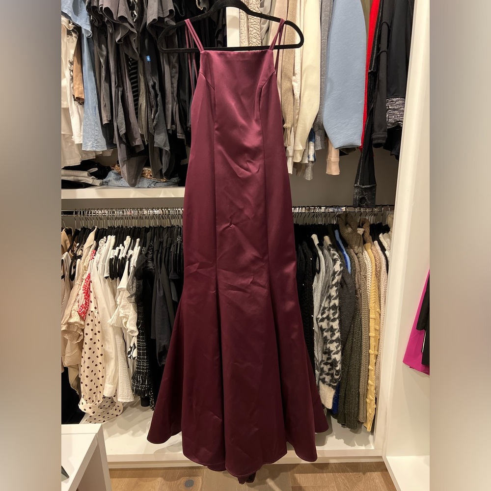 ABS gown size 2, open back